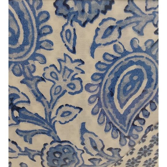 Ralph Lauren ARIELLE FLORAL Navy White 100% Cotton King Duvet Cover Set - Picture 6 of 10